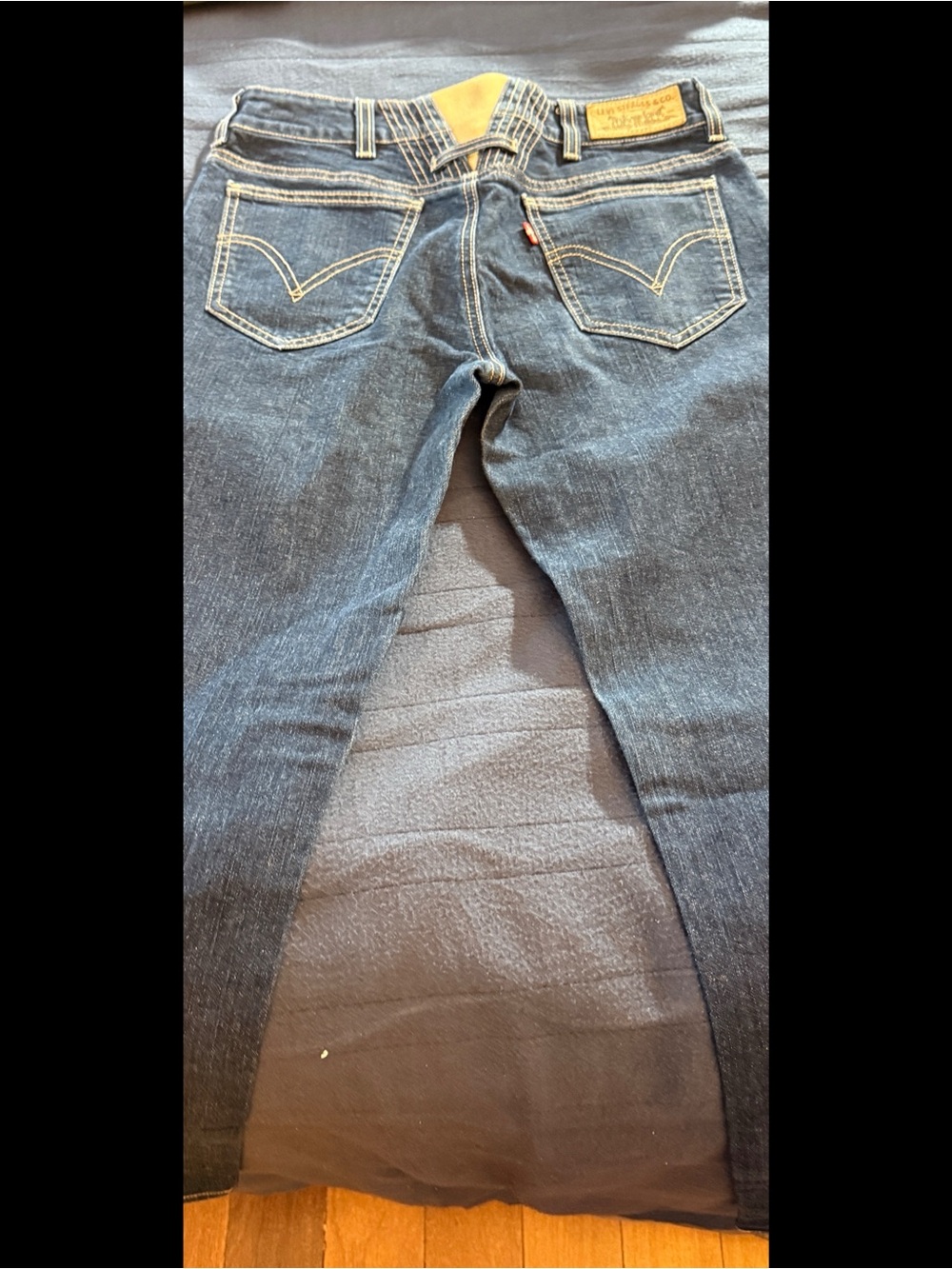 RARE Jean Paul Gaultier X Levi's Women's Skinny Jeans in Dark Blue Wash
